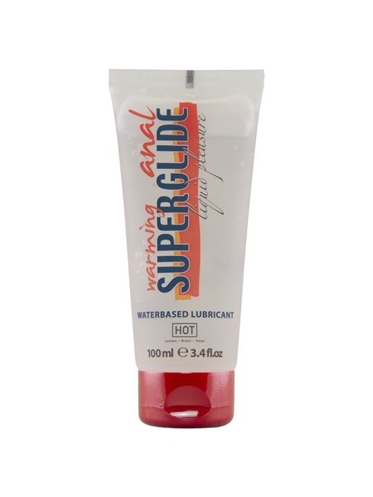 Hot SuperGlide Warming - Lubrificante Anale Effetto Calore 100 ML