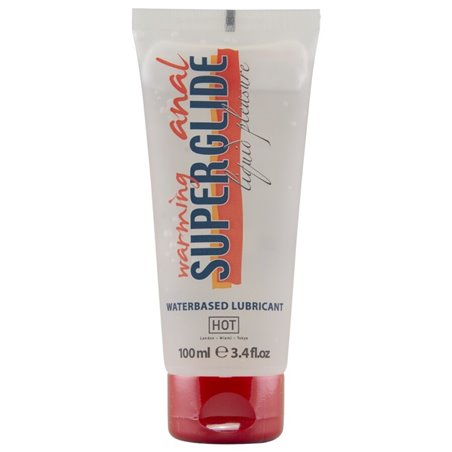 Hot SuperGlide Warming - Lubrificante Anale Effetto Calore 100 ML