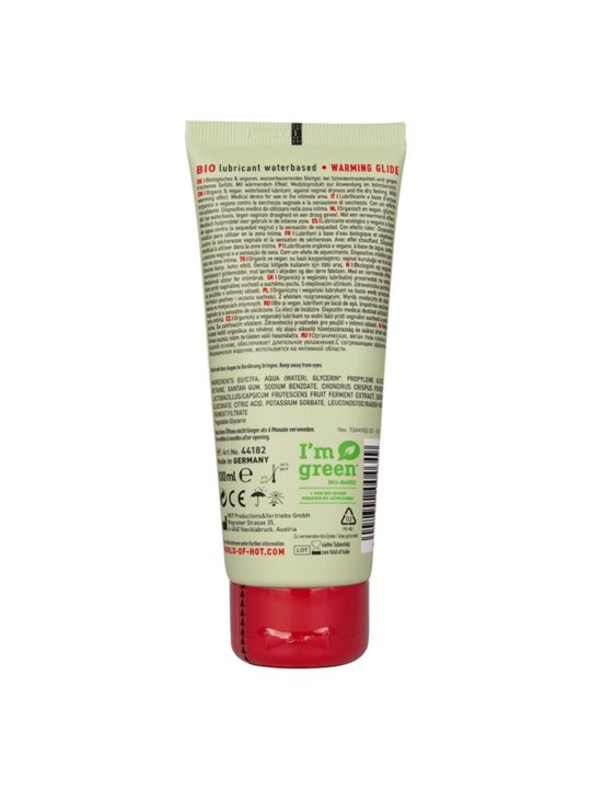 Hot Warming Bio - Lubrificante a Base d'Acqua con Effetto Calore 100 ML