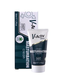 Hot V-Activ Masturbation - Crema Stimolante Unisex con CBD 100 ML