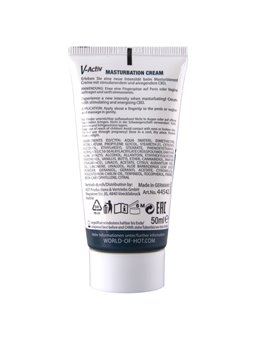 Hot V-Activ Masturbation - Unisex Stimulating Cream with CBD 100 ML