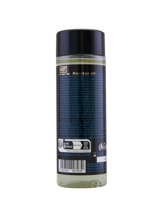 Hot Massage Oil Exotic - Olio da Massaggio Aromatizzato 100 ML