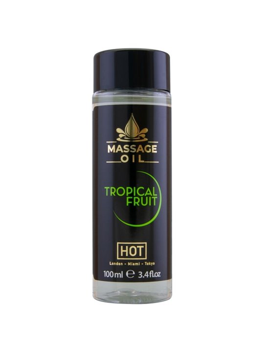 Hot Massage Oil Tropical Fruit - Olio da Massaggio Aromatizzato 100 ML