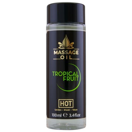 Hot Massage Oil Tropical Fruit - Olio da Massaggio Aromatizzato 100 ML