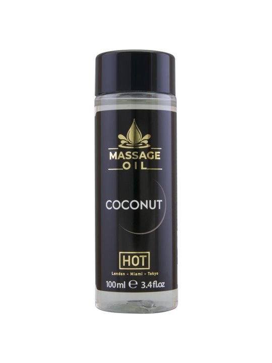 Hot Massage Oil Coconut - Olio da Massaggio Aromatizzato 100 ML