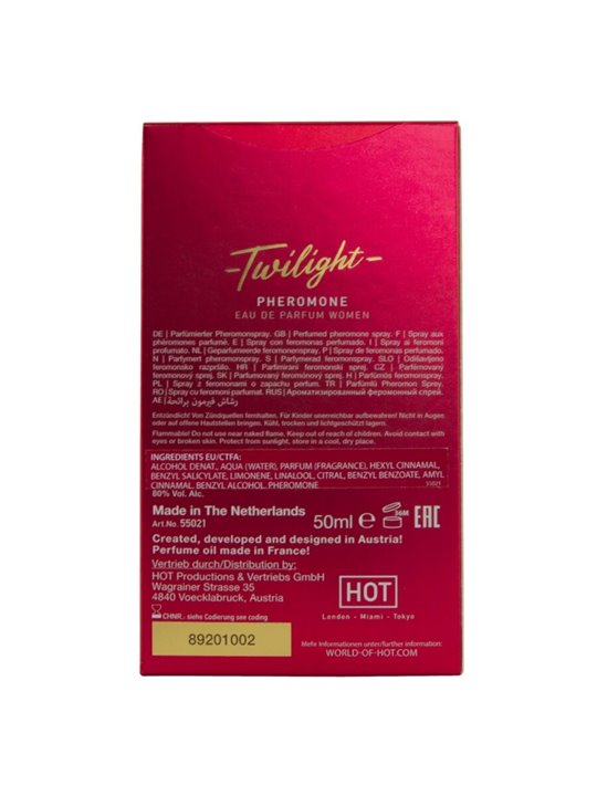 Hot Twilight Pheromone - Profumo ai Feromoni per Donna 50 ML