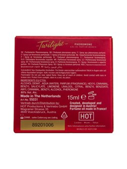 Hot Twilight Pheromone - Profumo ai Feromoni per Donna 15 ML