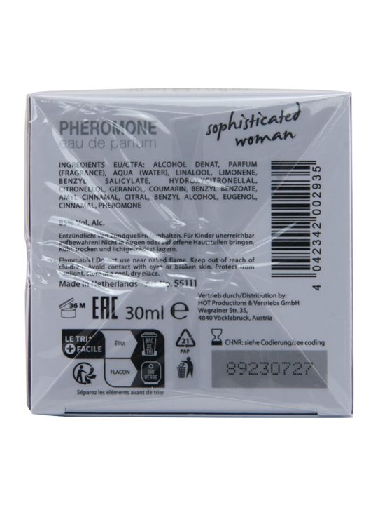 Hot London Sophisticated Woman - Pheromone Perfume for Women 30 ML