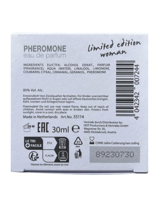 Hot Dubai Limited Edition Woman - Profumo ai Feromoni per Donna 30 ML
