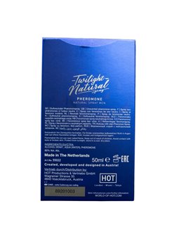 Hot Twilight Natural - Odourless Pheromone Spray for Men 50 ML