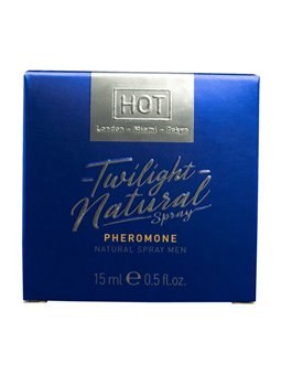 Hot Twilight Natural - Odourless Pheromone Spray for Men 15 ML