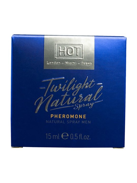 Hot Twilight Natural - Odourless Pheromone Spray for Men 15 ML