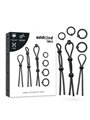 Addicted Toys - Flexible Silicone Cock Ring Set 7 Pieces