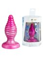 Silexd Cherry - Pink Thermoreactive Silicone Anal Plug 9.2 cm