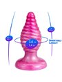 Silexd Cherry - Pink Thermoreactive Silicone Anal Plug 9.2 cm