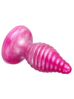 Silexd Cherry - Plug Anale in Silicone Termoreattivo Rosa 9,2 Cm