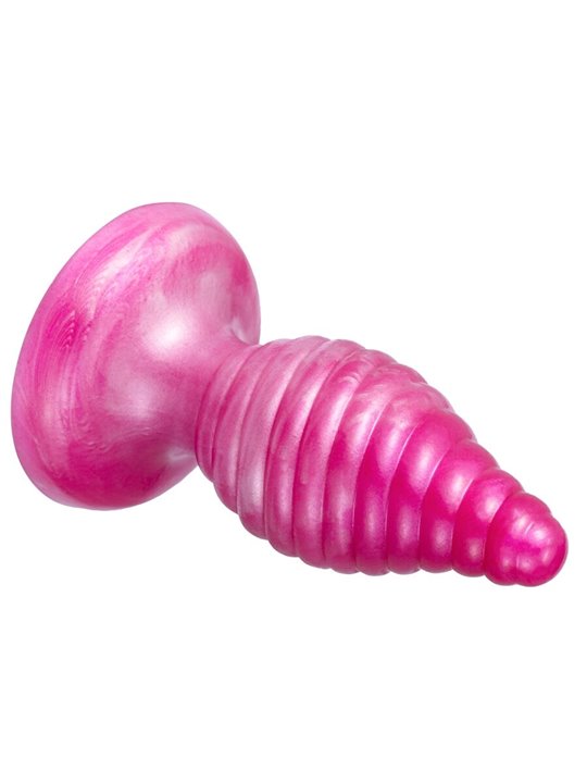 Silexd Cherry - Pink Thermoreactive Silicone Anal Plug 9.2 cm