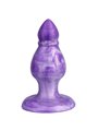 Silexd Queen - Plug Anale in Silicone Termoreattivo Viola 9,2 Cm