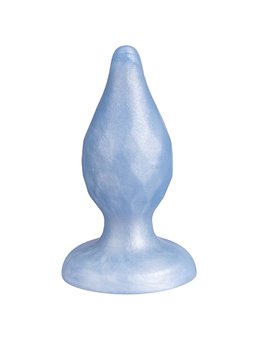 Silexd Diamond - Plug Anale in Silicone Termoreattivo Blu 9,2 Cm