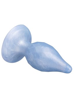 Silexd Diamond - Plug Anale in Silicone Termoreattivo Blu 9,2 Cm