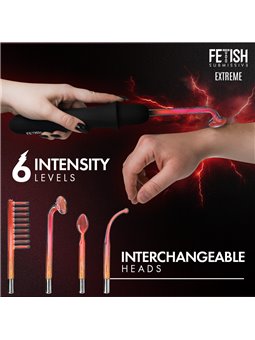 Fetish Submissive - Vibratore Wand con Elettrostimolazione