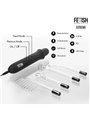 Fetish Submissive - Vibratore Wand con Elettrostimolazione