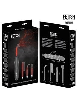 Fetish Submissive - Vibratore Wand con Elettrostimolazione