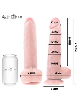 Mr Intense Neeson - Dildo Realistico Flessibile 27 Cm -Ø- 5.6 Cm