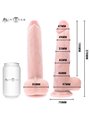 Mr Intense Neeson - Dildo Realistico Flessibile 27 Cm -Ø- 5.6 Cm
