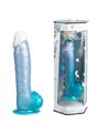 Silexd Angel - Dildo in Silicone Termoreattivo Celeste 20,3 Cm