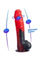 Silexd Devil - Red Heat-Reactive Silicone Dildo 20.3 cm