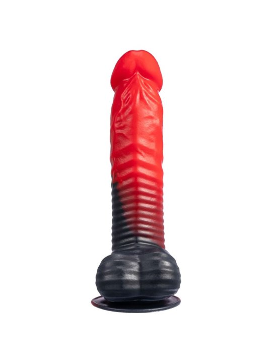 Silexd Devil - Red Heat-Reactive Silicone Dildo 20.3 cm