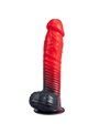 Silexd Devil - Dildo in Silicone Termoreattivo Rosso 20,3 Cm