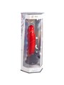 Silexd Devil - Dildo in Silicone Termoreattivo Rosso 20,3 Cm