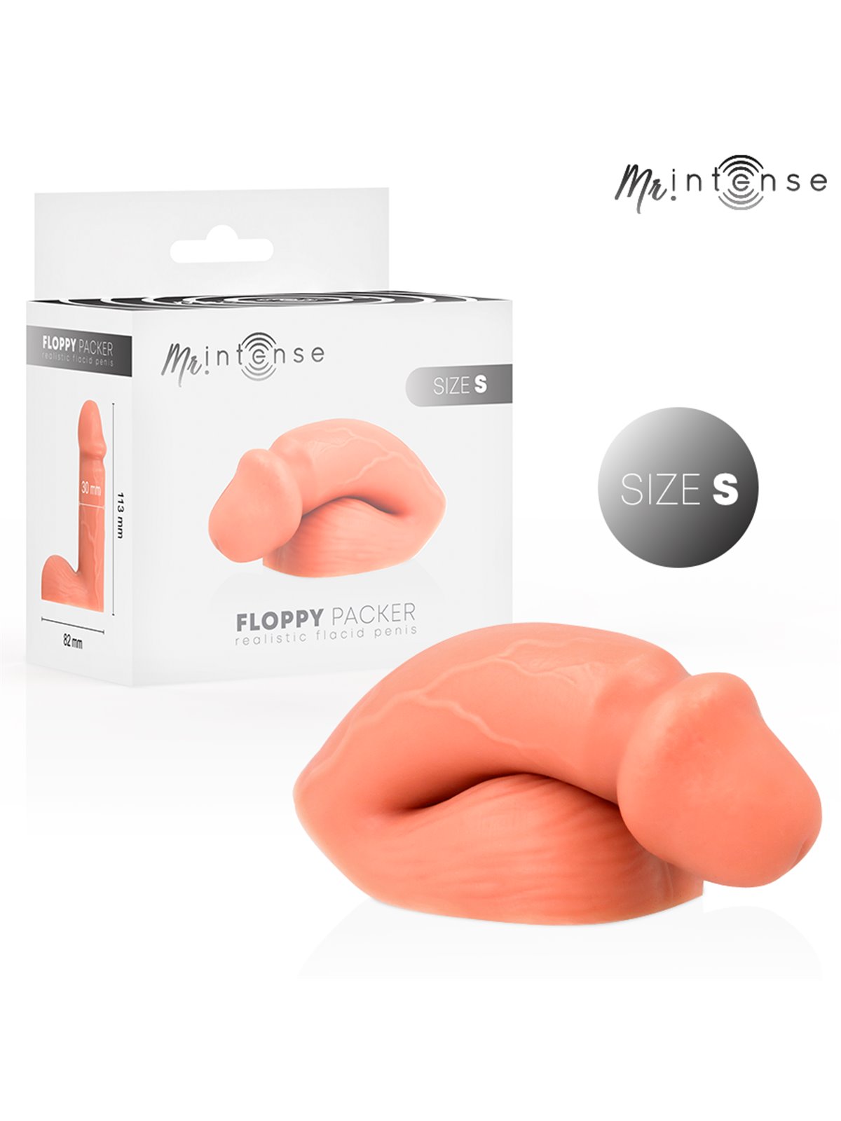 Mr Intense Floppy Packer - Pene Realistico per Transessuali Taglia S