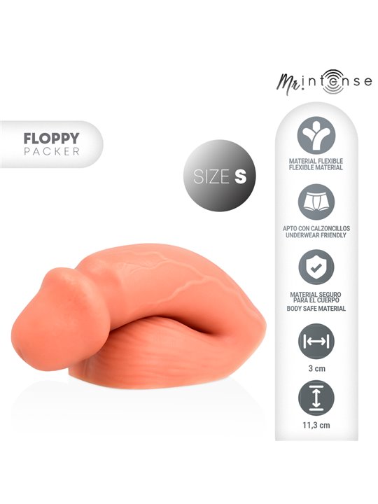 Mr Intense Floppy Packer - Pene Realistico per Transessuali Taglia S