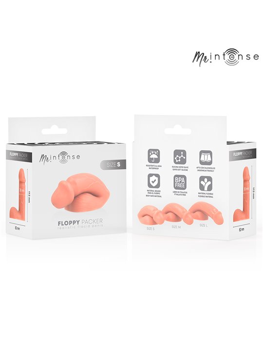 Mr Intense Floppy Packer - Pene Realistico per Transessuali Taglia S