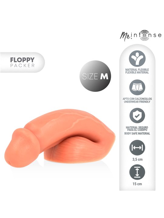 Mr Intense Floppy Packer - Realistic Penis for Transsexuals Size M