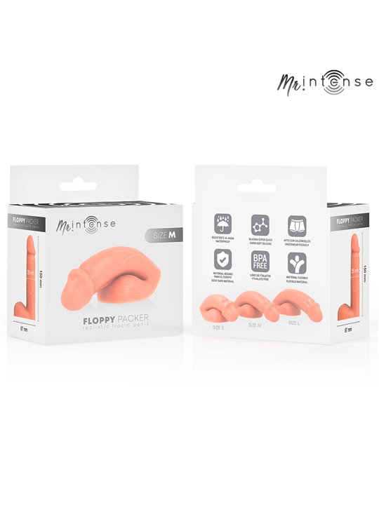 Mr Intense Floppy Packer - Realistic Penis for Transsexuals Size M