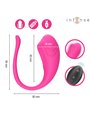 Intense Olivia - Ovetto Vibrante in Silicone Rosa con Telecomando