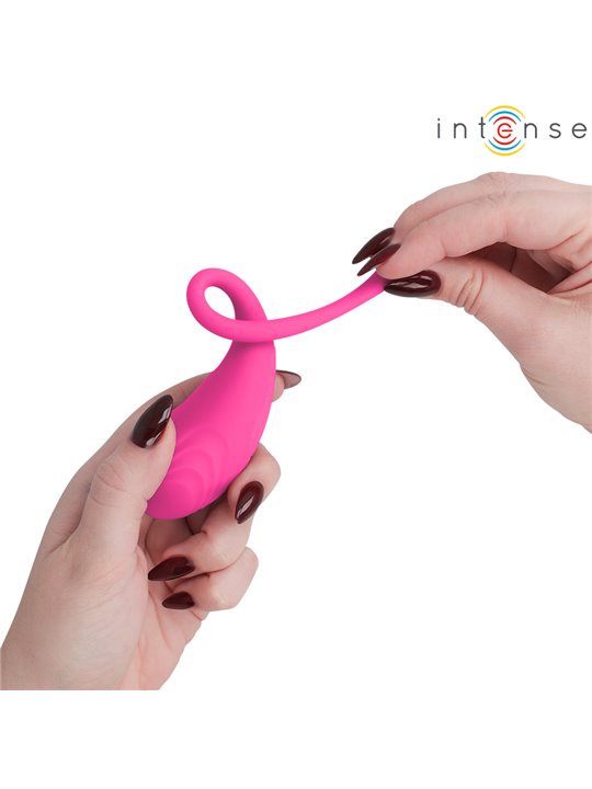 Intense Olivia - Ovetto Vibrante in Silicone Rosa con Telecomando