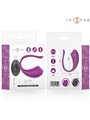 Intense Olivia - Purple Silicone Vibrating Egg with Remote Control