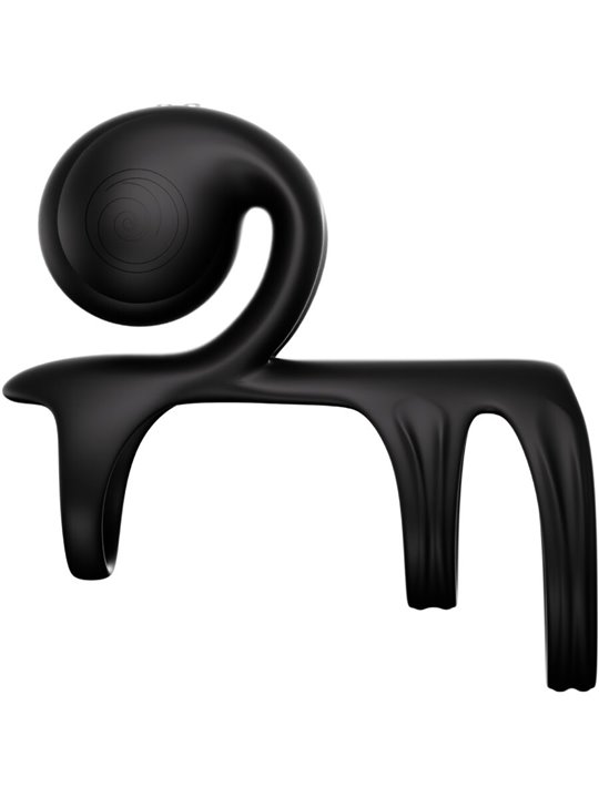 Snail Vibe Jovi Arc - Triplo Anello Fallico Vibrante Nero per Coppia