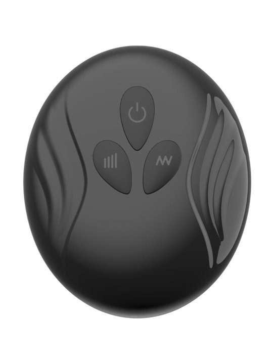 Snail Vibe Jovi Arc - Triplo Anello Fallico Vibrante Nero per Coppia