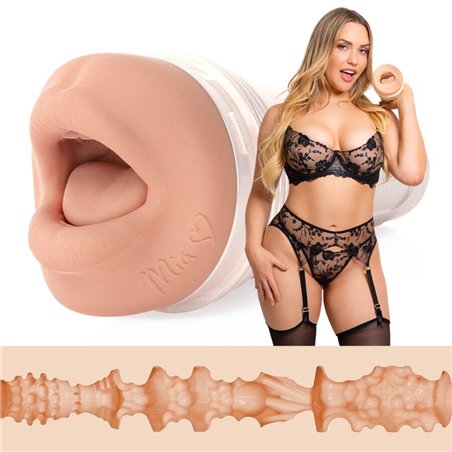 Fleshlight Girls - Masturbatore Uomo Bocca Realistica di Mia Malkova