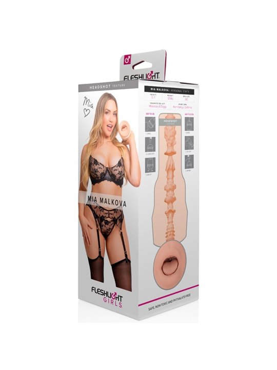Fleshlight Girls - Realistic Mouth Masturbator by Mia Malkova