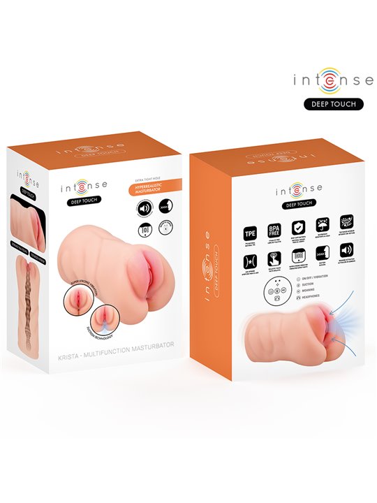 Intense Krista - Realistic Male Masturbator with Sound Effects