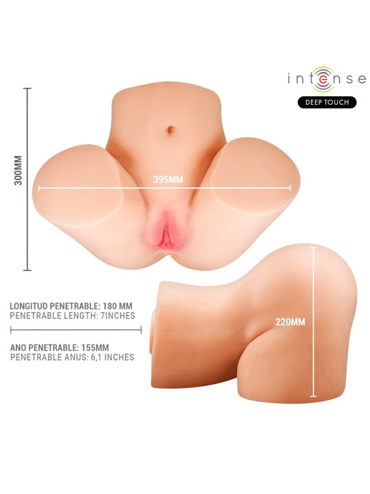 Intense Julia - Realistic Male Masturbator with Sound Effects