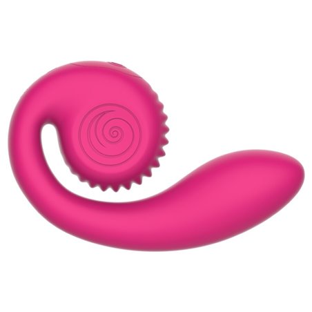 Snail Vibe Gizi Lite - Double G-Spot and Clitoral Vibrator Pink