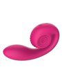Snail Vibe Gizi Lite - Vibratore Doppio Punto G e Clitorideo Rosa